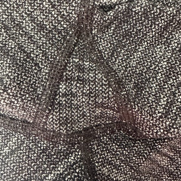 Lululemon Wunder Under Crop Legging Hi Rise Size 4 Heathered Black 21" - Picture 11 of 11